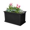 Fairfield 20" x 36" Planter Box with Weather-Resistant Frame - 22 lbs.