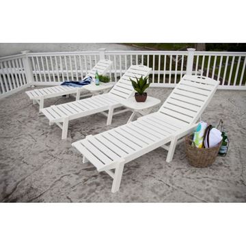 Polywood Nautical Chaise Lounges Recycled Plastic
