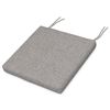 Polywood 48 Inch Bench Cushion - Grey Mist