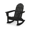 Vineyard Adirondack Rocking Chair BLK