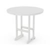 Polywood 48 Inch Round Bar Table 