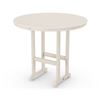 Polywood 48 Inch Round Bar Table Colors
