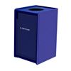 42-Gallon Plastic EarthCraft Top-Load Recycling Container - 92 lbs.