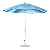 11 Foot Octagonal Fiberglass Market Umbrella with Marine Grade Fabric with Crank Lift