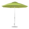 11 Foot Octagonal Fiberglass Market Umbrella with Marine Grade Fabric with Crank Lift