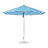 11 Foot Octagonal Fiberglass Market Umbrella with Marine Grade Fabric