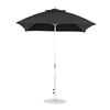 7.5 Foot Square Fiberglass Market Umbrella with Marine Grade Fabric and Crank Lift System