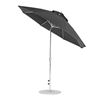 9 Foot Octagonal Fiberglass Market Umbrella with Auto Tilt and Crank, Marine Grade Fabric