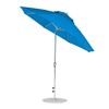 9 Foot Octagonal Fiberglass Market Umbrella with Auto Tilt and Crank, Marine Grade Fabric