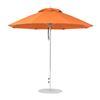 9 Foot Octagonal Fiberglass Market Umbrella with Marine Grade Fabric