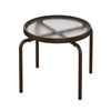20" Round Acrylic Stackable Side Table