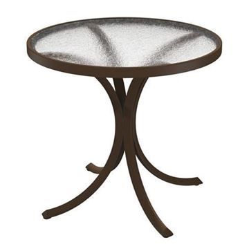 30" Round Acrylic Dining Table