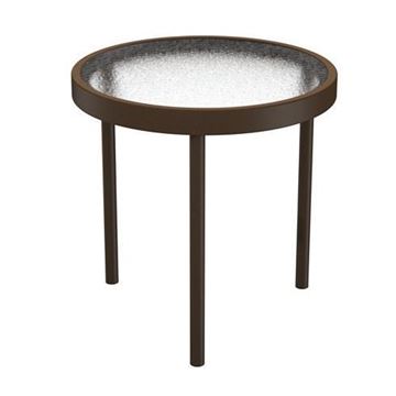 16" Round Acrylic Tea Table
