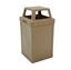 Trash Can with 4-Way Open Top