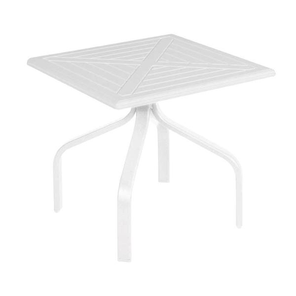 Commercial Marine Grade Polymer Square Side Table