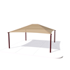 Square Fabric Shade Structure	