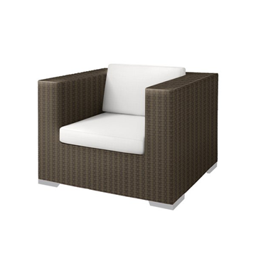 Arzo Cushion Woven Lounge Chair