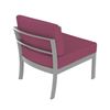 Kor Cushion Armless Lounge Chair