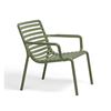 Doga Relaxed Resin Lounge Chair With Arms