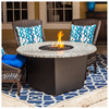 Small 36" Round Fire Pit Table