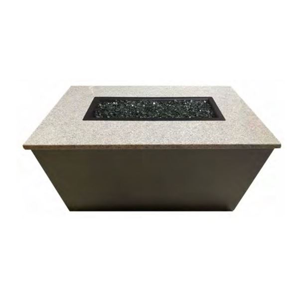 Rectangular Fire Pit Table 