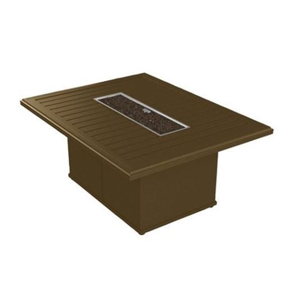 Rectangular Fire Pit Table