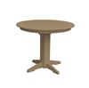 44" Round Counter Height Dining Table