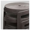 Picture of Combo Mini Stacking Plastic Resin Dining Stool, 5.5 lbs.