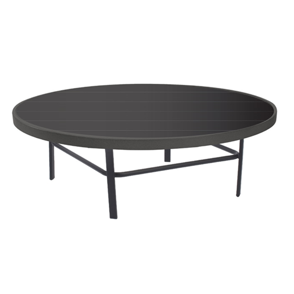 36” Avalon II Round Poolside Aluminum Conversation Table