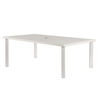 Apollo Rectangle Aluminum Dining Table - 42” X 76” Or 42” X 84”