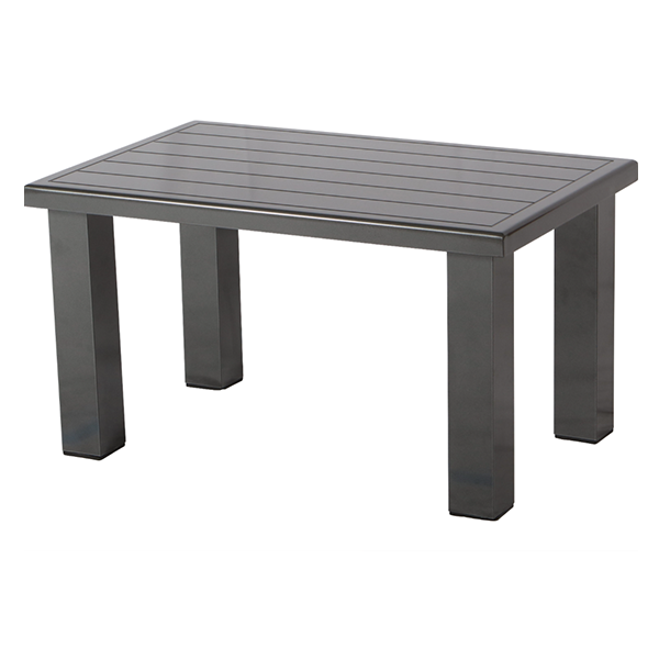 24” X 36” Apollo Rectangle Aluminum Poolside Coffee Table