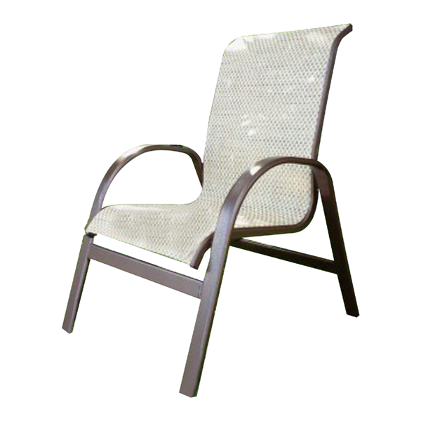 Stacking Eclipse Curve Sling Dining Chair