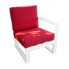 Left Hurricane Deep Cushion Lounge Armchair	