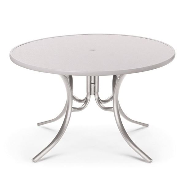 Hammered MGP Round Dining Table