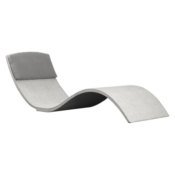 Curve Concrete Chaise Lounge