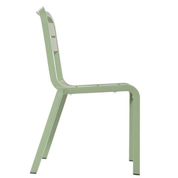 Cannes Armless Dining Chair with Fiberglass-Reinforced Resin Frame - 8.5 lbs.