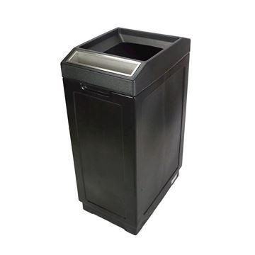 Waste Can With Open Top