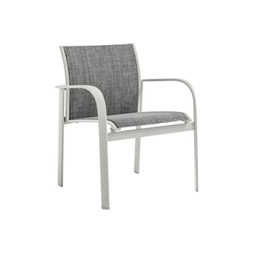 Twist Sling Low Back Dining Chair