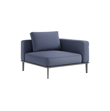 Modular Left Corner Lounge Chair