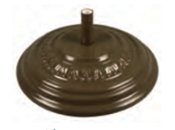 Fiberbuilt Fiberglass Molded 125 lb Umbrella Base 27 Inch Diameter