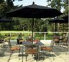 Fiberbuilt Market Umbrella 7 1/2 Foot Octagon with Two Piece Powder Coated Pole