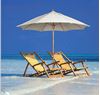 Fiberbuilt Bambusa Market Umbrella 9 Foot Octagon with One Piece Simulated Bamboo Pole and Marine Grade Fabric