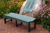 Picture of Polywood Traditional 48 Inch Backless Bench Recycled Plastic