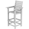 Picture of Polywood Captain Recycled Plastic Bar Height Table Set, Includes Two Captains Bar Height Chairs with One 36 Inch Round Bar Height Table