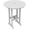 Picture of Polywood Captain Recycled Plastic Bar Height Table Set, Includes Two Captains Bar Height Chairs with One 36 Inch Round Bar Height Table