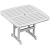 Polywood Nautical High Back Recycled Plastic Dining Set