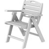 Polywood Nautical Lowback Recycled Plastic Dining Set