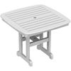 Polywood Nautical Lowback Recycled Plastic Dining Set