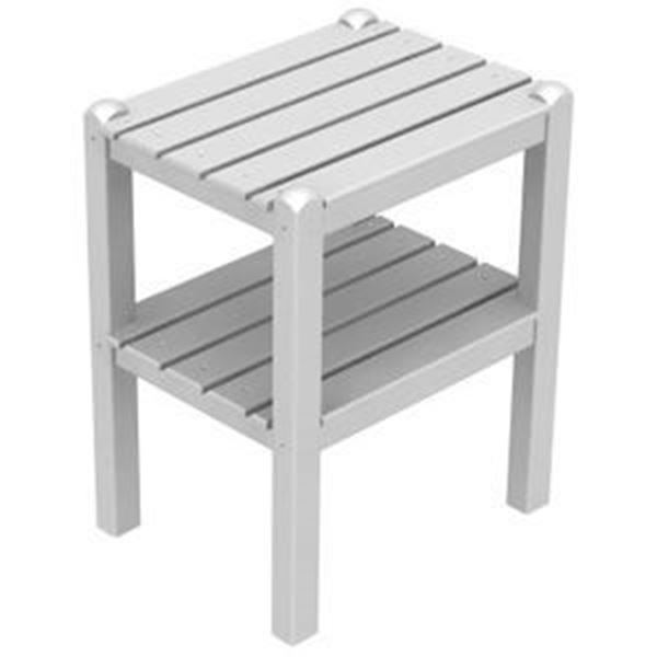POLYWOOD® Two Shelf Side Table