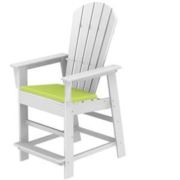 Polywood Cushions South Beach Counter Chair Seat Cushion Only